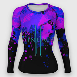 Женский рашгард Линейдж 2 Брызги