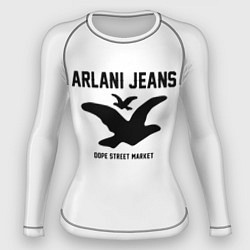 Женский рашгард Узор White Orlani Jeans Dope Street Market