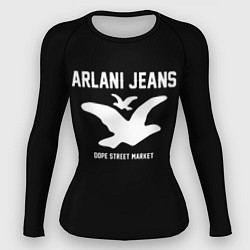 Женский рашгард Узор Black Orlani Jeans Dope Street Market