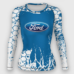 Рашгард женский Ford форд, цвет: 3D-принт