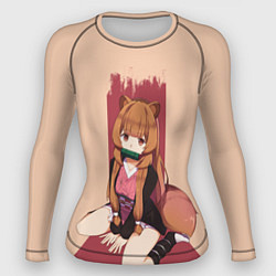 Женский рашгард Raccoon andTanuki