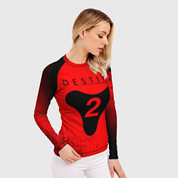 Рашгард женский DESTINY 2 - Арт, цвет: 3D-принт — фото 2