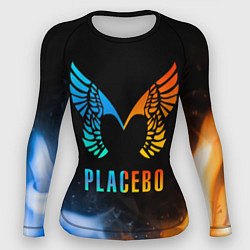 Рашгард женский Placebo, Logo, цвет: 3D-принт