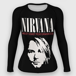 Женский рашгард NIRVANA Kurt Cobain