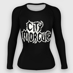 Женский рашгард City Morgue Logo