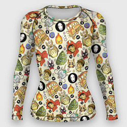 Рашгард женский Studio Ghibli Hero, цвет: 3D-принт