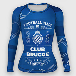 Рашгард женский Club Brugge FC 1, цвет: 3D-принт