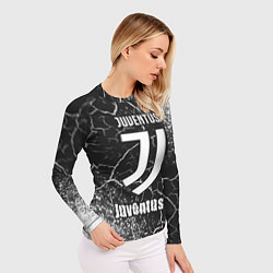 Рашгард женский ЮВЕНТУС Juventus - Арт, цвет: 3D-принт — фото 2