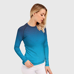 Рашгард женский Конденсат, цвет: 3D-принт — фото 2