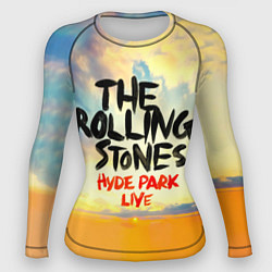 Рашгард женский Hyde Park Live - The Rolling Stones, цвет: 3D-принт