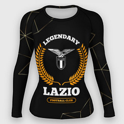 Рашгард женский Лого Lazio и надпись Legendary Football Club на те, цвет: 3D-принт