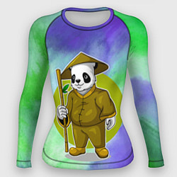 Рашгард женский Мудрая Кунг фу панда, цвет: 3D-принт