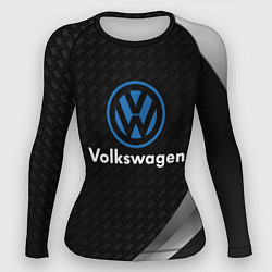 Рашгард женский Volkswagen абстракция, цвет: 3D-принт