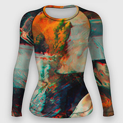 Женский рашгард Картинный холст со множеством красок