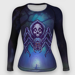 Рашгард женский Смертельный паук, цвет: 3D-принт