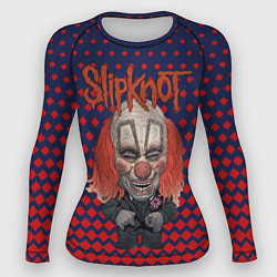 Рашгард женский Slipknot clown, цвет: 3D-принт