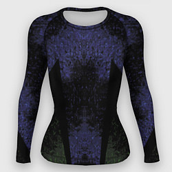 Рашгард женский Космические узоры, цвет: 3D-принт