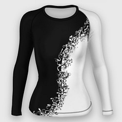 Рашгард женский Инь и Янь, цвет: 3D-принт