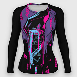 Рашгард женский Neon moon tarot, цвет: 3D-принт