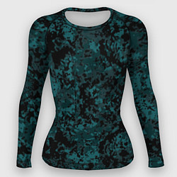 Рашгард женский Камуфляж для всего, цвет: 3D-принт