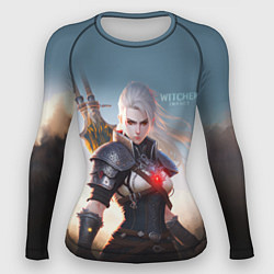 Рашгард женский The Witcher girl art, цвет: 3D-принт