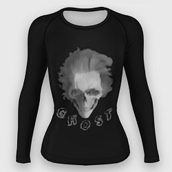 Рашгард женский Ghost skull, цвет: 3D-принт