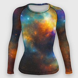 Рашгард женский Небесная картина, цвет: 3D-принт