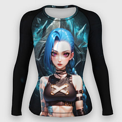 Женский рашгард Jinx arcane league of legends