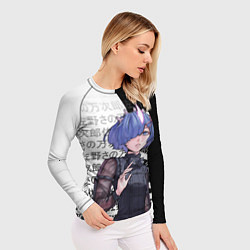 Рашгард женский Рем из резеро, цвет: 3D-принт — фото 2