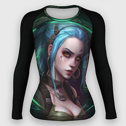 Рашгард женский Jinx art Arcane League of Legends, цвет: 3D-принт