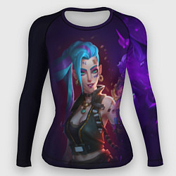 Рашгард женский Jinx art arcane league of legends, цвет: 3D-принт