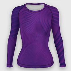 Рашгард женский Фантазия в фиолетовом, цвет: 3D-принт