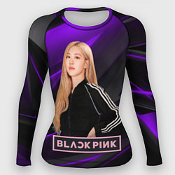 Женский рашгард Rose Blackpink