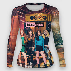 Женский рашгард Blackpink girls poster