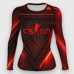 Женский рашгард CS GO red light