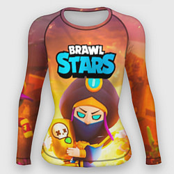 Рашгард женский Mortis пират Brawl Stars, цвет: 3D-принт