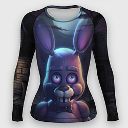 Рашгард женский Bonnie FNAF, цвет: 3D-принт