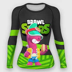 Женский рашгард Doug Brawl stars green black