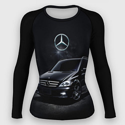Женский рашгард Mercedes black