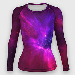 Женский рашгард Бескрайнее космическое пространство - галактика