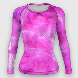 Рашгард женский Розовый нежный фон, цвет: 3D-принт