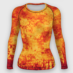 Женский рашгард Осенний пожар