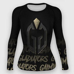 Рашгард женский Gaimin Gladiators style, цвет: 3D-принт