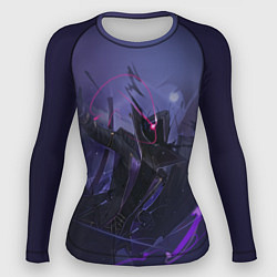 Рашгард женский Восхождение в тени - слизь, цвет: 3D-принт