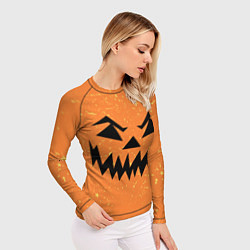 Рашгард женский Тайны хэллоуина, цвет: 3D-принт — фото 2