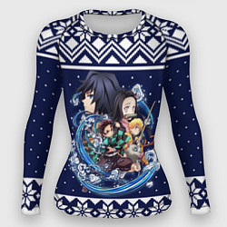 Женский рашгард Demon slayer sweater