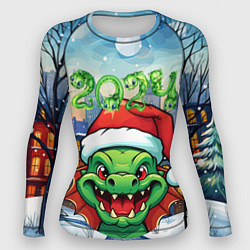 Женский рашгард Дракон зимние забавы