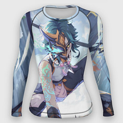 Женский рашгард Genshin Impact Сяо Xiao Mask