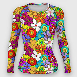 Женский рашгард Floral multicolour