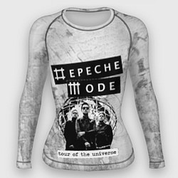 Женский рашгард Depeche Mode - Touring the universe группа